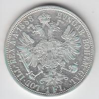 Ausztria 1888 1Fl Ag "Ferenc József" T:2-,2
Austria 1888 1 Florin Ag "Franz Joseph&qu...