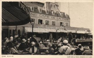 Paris Cafe de la Paix