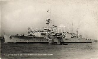 HMS Vindictive, training ship for cadets