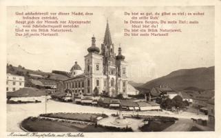 Mariazell Main square, Basilica