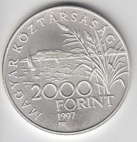 1997. 2000Ft Ag "Régi balatoni hajók I-Helka&Kelén" tanúsítvánnyal, dísztokban T:BU