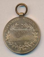 1898. Jubileumi Emlékérem a Fegyveres Erő Számára "Signum memoriae" Br érem mellszalag nél...