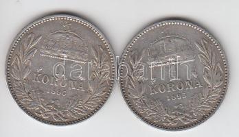 1895KB 1K Ag + 1896KB 1K Ag T:2-