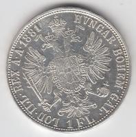 Ausztria 1881. 1Fl Ag "Ferenc József" T:1-,2
Austria 1881. 1 Florin Ag "Franz Joseph&...