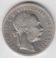 Ausztria 1883. 1Fl Ag "Ferenc József" T:3 Austria 1883. 1 Florin Ag "Franz Joseph" C:F