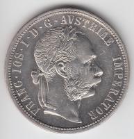 Ausztria 1877. 1Fl Ag "Ferenc József" T:2,2- Austria 1877. 1 Florin Ag "Franz Joseph" C:aXF