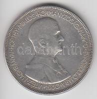 1930. 5P Ag "Horthy-jobbra" T:2-/3