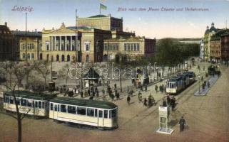 Leipzig New Theater, tram