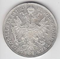 Ausztria 1861A 1Fl Ag "Ferenc József" T:2
Austria 1861A 1 Florin Ag "Franz Joseph&quo...