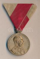 1898. "Jubileumi Emlékérem Polgári Állami Alkalmazottak Számára / Signum memoriae (AVST)" Br érem mellszalaggal T:2 1898. Commemorative Jubilee Medal for the Civil Attandants with ribbon C:XF