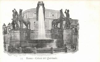 Roma Colossi of the Quirinal