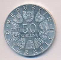 Ausztria 1965. 50Sch Ag "Bécsi Egyetem" T:2- Austria 1965. 50 Schilling Ag "Vienna Univertsity" C:VF