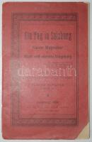 1890 Ein Tag in Salzburg kurzer Wegweiser with map + 8p