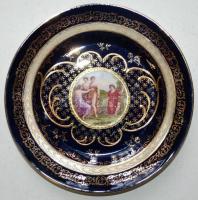 Alt Wien 6 személyes, komplett süteményes készlet + 2db pót süteményes tányér, hibátlanok, jelzettek...