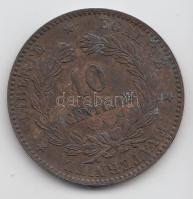 Franciaország 1884. 10c Br T:2
France 1884. 10 Centimes Br C:XF