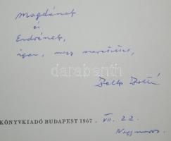 Zelk Zoltán: Fölforrt az ég. Bp., 1967 Magvető. Szász Endrének szóló dedikálással