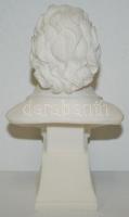 F. Schubert alabástrom mellszobor, jelzés nélkül, jó állapotban, m:14 cm