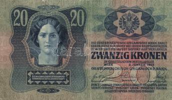 1902. 1000K + 1912. 100K + 1913. 20K mindegyik rózsaszín "Felülbélyegzés 1919. jan.11. Kecskemé...