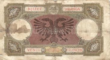 Albánia 1939. 20F (2x) + Bulgária 1916. 20LZ T:IV,III-
Albania 1939. 20 Franga (2x) + Bulgaria/Gold ...