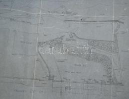 Budapesti barlangász tétel: Molnár János barlangrendszer M 1:200 és feltárt járatai 1985-ig, Malom-t...