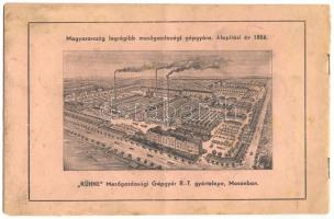 1942 Kühne mg. gépgyár árjegyzék a gyár képével 14p