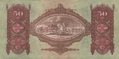 1930-41. 10P, 20P, 50P, 100P mindegyik hamis "Parancsnokság Mattsee" bélyegzővel T:II-,III