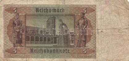 Német Birodalom/Weimari Köztársaság/Német 3. Birodalom 1908-1942. 6db különféle bankjegy T:vegyes
Ge...