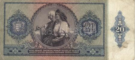 1930-43. 10P ,20P, 50P, 100P mindegyik hamis "Városi Pártvezető SOPRON" felülbélyegzéssel ...