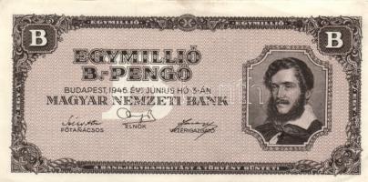 1946. 10.000BP + 100.000BP + 1.000.000BP T:II,II-(egyiken apró lyukak)