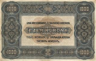 1920. 1000K "Orell Füssli Zürich" T:II-