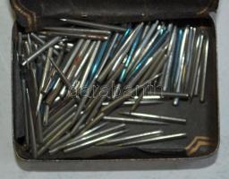 cca 1910 Duophone gramofontűk eredeti dobozukban / 
Duophone medium tone needles for phonographs in ...