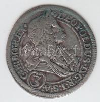 Ausztria 1698IA 3Kr Ag "I. Lipót" () T:2,2- Austria 1698IA 3 Kreuzer Ag "Leopold" C:aXF,VF