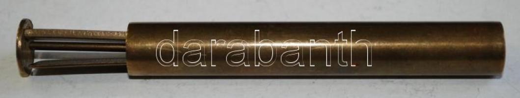 Cca 1920 pipatömítő réz tokban