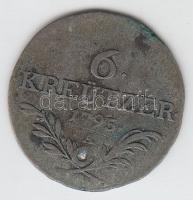 Ausztria 1795. 6Kr Ag T:3 Austria 1795. 6 Kreuzer Ag C:F