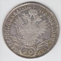 Ausztria 1818A 20Kr Ag "I. Ferenc" T:2-
Austria 1818A 20 Kreuzer Ag "Franz I" C:...
