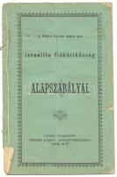 A Rákos-Palotai Status Quo izraelita fiókhitközség alapszabályai. Ujpest, 1892. 12p. Kis hibákkal