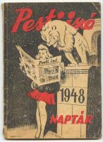 1948 Pesti Izé naptár, apró szakadással