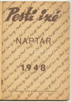 1948 Pesti Izé naptár, apró szakadással
