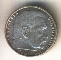 Német 3. Birodalom 1938A 2M Ag "Hindenburg" T:2
German Third Reich 1938A 2 Marks Ag "...