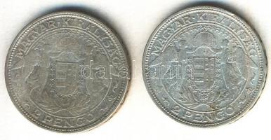 1929. 2P Ag "Madonna" (2x) T:3