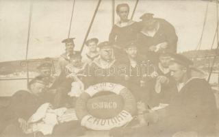 K.u.K. Navy, mariners on the board of SMS Ferdinand Max, photo