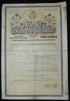 1928-1934 3db biztosítási kötvény