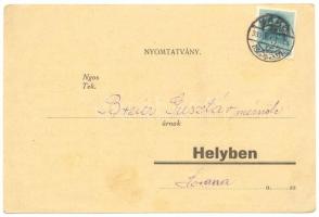 1939 Csanád Torontálvármegyei Gyümölcsészeti Egyesület meghívója Makóra