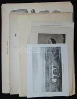 Vegyes tétel régi fametszetekkel, cinkográfiákkal, lithográfiával