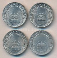 1926-1940. 20f (4x) klf évszámmal! T:1,1-