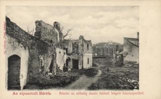 Bártfa destroyed town, Divald