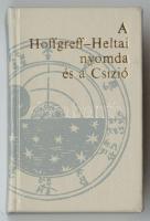 Minikönyv, Haiman György:A Hoffer-Heltai nyomda, a magyar tipográfia műhelye. Bp., 1978, sorszámozott
