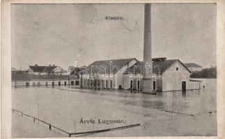 Lugos flood, electric plant (EK)