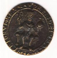 DN. "Andreas Dei Gracia Ungariorum Rex" köriratú réz medál, hátlapon "COPY" jelz...