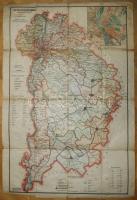 cca 1910-1960 Hagyaték okmány és fotó hagyaték tétel, benne régi Pest vármegye térképpel, tanítónői ...